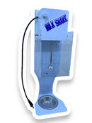 Máquina de Milk Shake CM 2014 Branca de Parede - 1500 Watts com Suporte Anti-Respingos em Acrílico