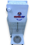 Máquina de Milk Shake CM 2014 Branca de Parede - 1500 Watts com Suporte Anti-Respingos em Acrílico