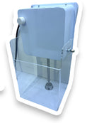 Batedor Milk Shake Cm 2014 Com Acrilico e suporte de parede Branca 1200 Watts 18000 RPM